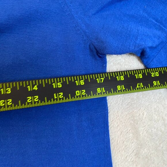 Ann Taylor Loft Women's Cardigan Sweater Top Medium Blue Short-Sleeve - Picture 4 of 7